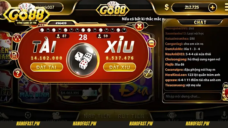 Giới thiệu và hướng dẫn cách chơi Tài xỉu Go88 