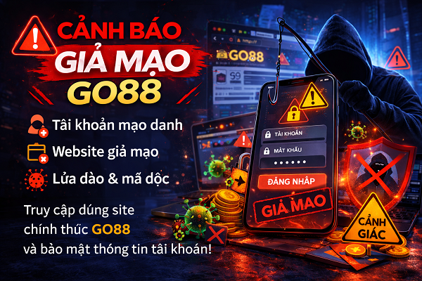 Cảnh báo mạo danh go88